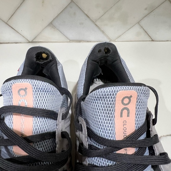 On Cloudswift 3 AD Women's Sneakers - Gray and Pink - Picture 5 of 10